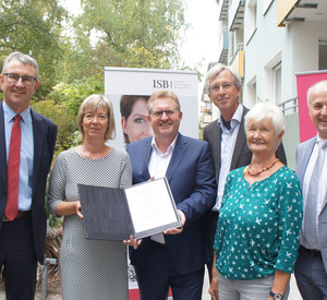 Übergabe Förderbescheid - Gruppenfoto