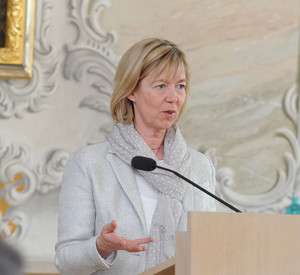 Finanzministerin Doris Ahnen spricht 