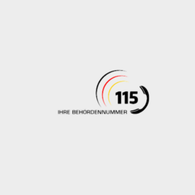 Behördennummer 115 Logo Einheitliche Behördennummer 115